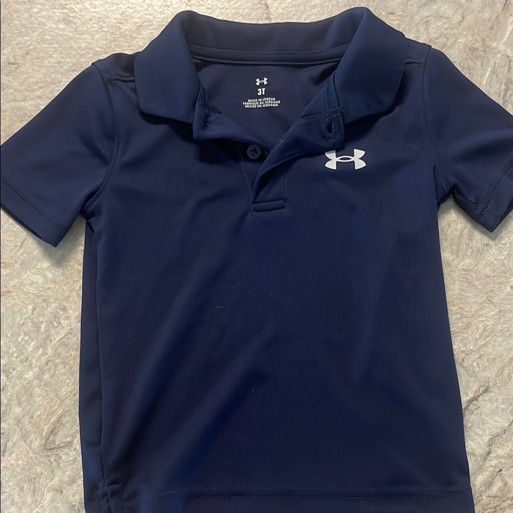 Under Armour Blue Performance Polo Shirt